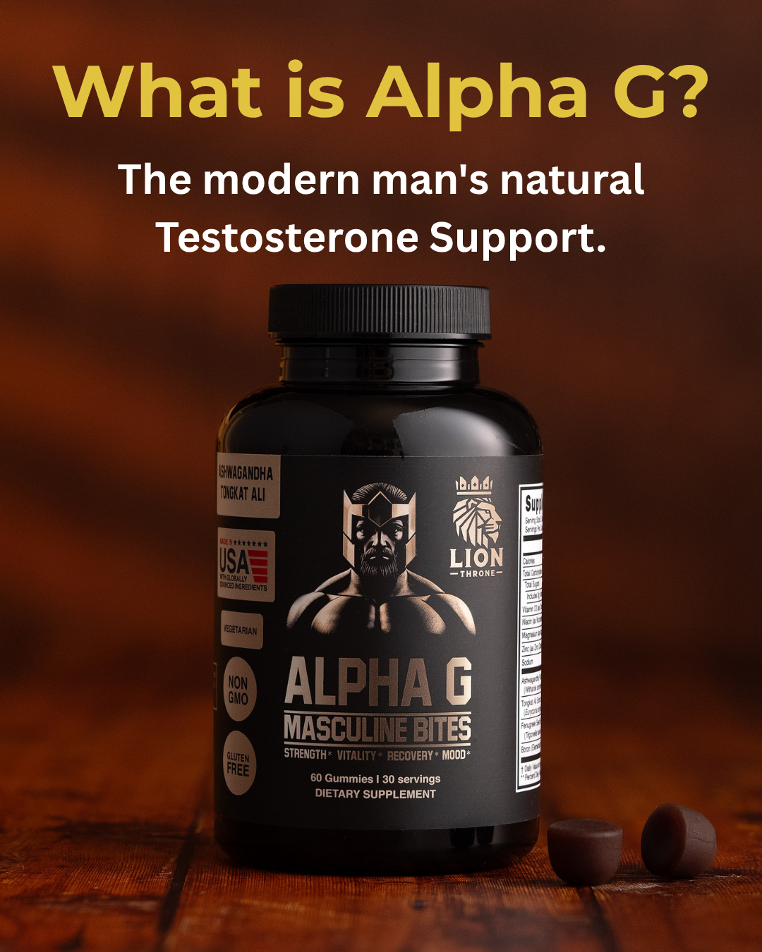 Alpha G Masculine Bites