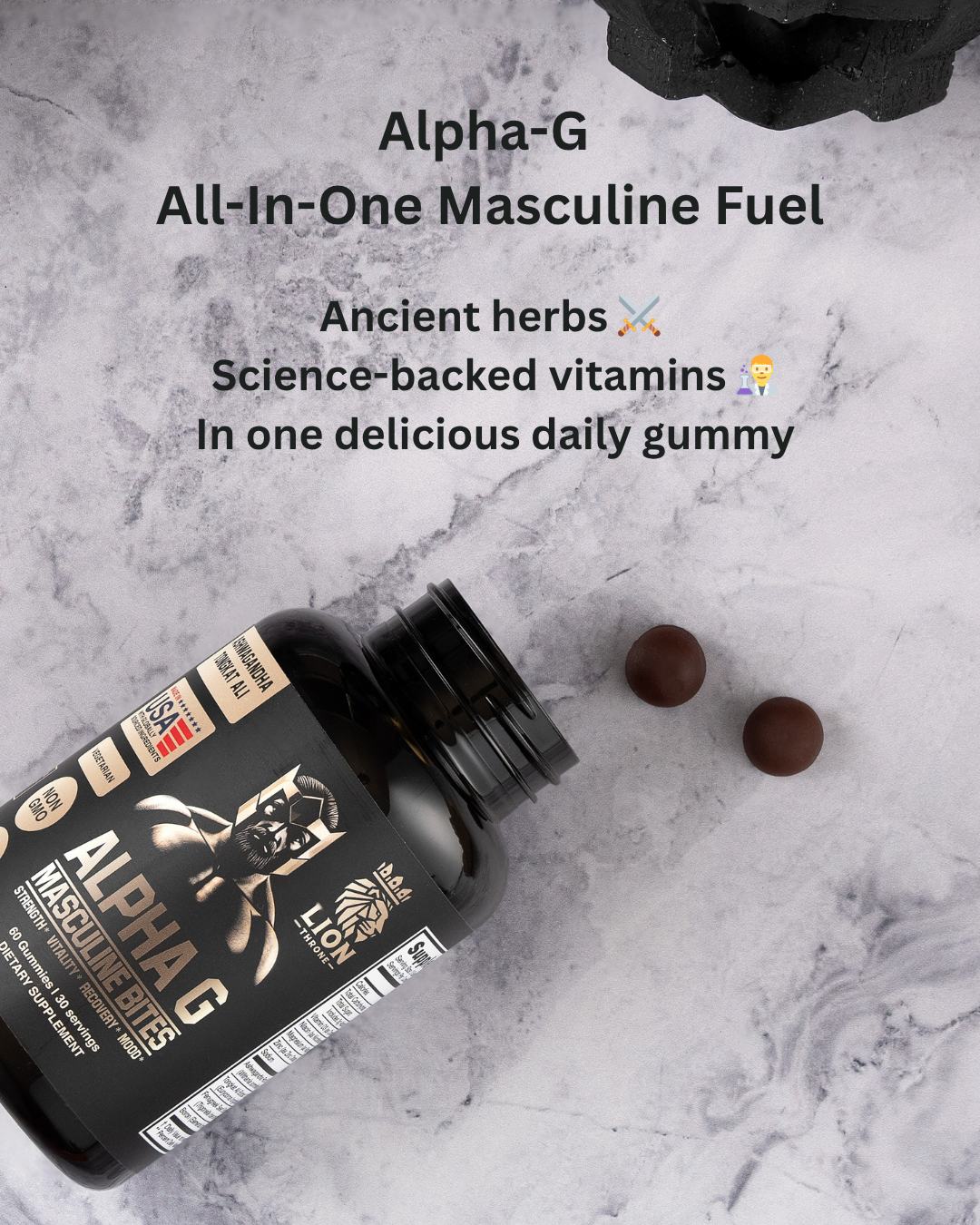 Alpha G Masculine Bites